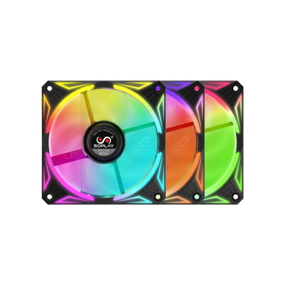 SOPLAY RGB LED PWM Adjustable Color with Controller Computer Case Fan Cooler Radiator Hydraulic Bearing
SOPLAY RGB LED PWM Adjustable Color with Controller Computer Case Fan Cooler Radiator Hydraulic Bearing