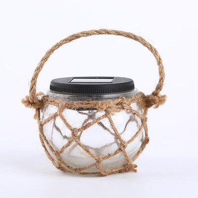LED Jar Solar Garden Candle Lamps Retro Solar Lantern Ball Hanging Light With Rope Patio Pathway Landscape Light
LED Jar Solar Garden Candle Lamps Retro Solar Lantern Ball Hanging Light With Rope Patio Pathway Landscape Light