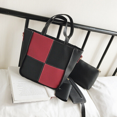 Women Bag Fashion 2019 Ladies Tote Girls Spliced Color Block Handbag Shoulder Bags Composite Casual Crossbody PU Leather
Women Bag Fashion 2019 Ladies Tote Girls Spliced Color Block Handbag Shoulder Bags Composite Casual Crossbody PU Leather