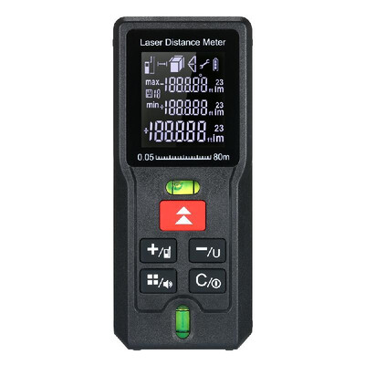 Handheld Digital Laser Distance Meter Portable Mini Range Finder High-precision Rangefinder MInFt 20Groups Data Storage LCD Disp
Handheld Digital Laser Distance Meter Portable Mini Range Finder High-precision Rangefinder MInFt 20Groups Data Storage LCD Disp