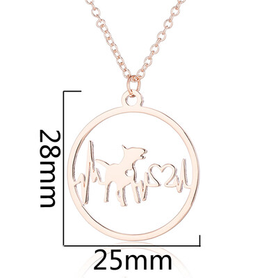 Fashion Jewelry 1PC Popular Creative Paw Heartbeat Cartoon Dog Pendant Necklace Trendy For Women
Fashion Jewelry 1PC Popular Creative Paw Heartbeat Cartoon Dog Pendant Necklace Trendy For Women