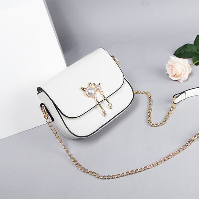 Summer Baitao Little Bag Chao Korean version of the fashionable one-shoulder slanting bag chain bag mini-simple
Summer Baitao Little Bag Chao Korean version of the fashionable one-shoulder slanting bag chain bag mini-simple
