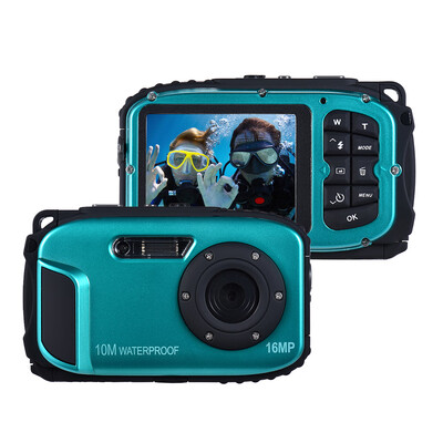 16MP 27" LCD Waterproof Digital Video Camera Mini Camcorder DV Underwater Max 10M Diving 8X Digital Zooming Face Detection
16MP 27" LCD Waterproof Digital Video Camera Mini Camcorder DV Underwater Max 10M Diving 8X Digital Zooming Face Detection