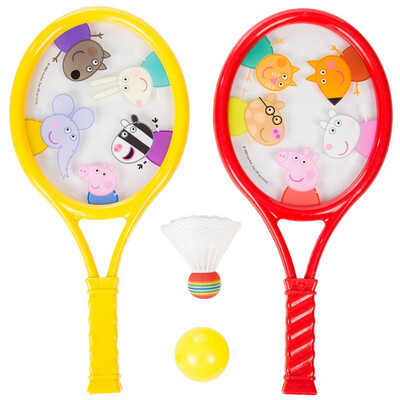 Peppa Pig Childrens Racket Boys&Girls Childrens Toys Two in One Sports Racket Outdoor Sports Kids Toys Parent-child Interactive Toys PP61119
Peppa Pig Childrens Racket Boys&Girls Childrens Toys Two in One Sports Racket Outdoor Sports Kids Toys Parent-child Interactive Toys PP61119