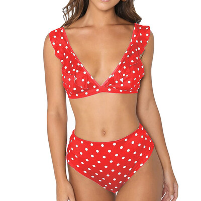 Saidsome Womens Piece Wave Swimsuit Lotus Leaf Bikini Swimwear Beachwear Bathing Suit
Saidsome Womens Piece Wave Swimsuit Lotus Leaf Bikini Swimwear Beachwear Bathing Suit
