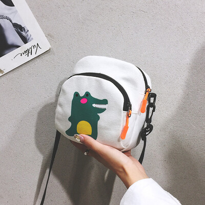Cartoon cute little dinosaur canvas bag 2019 new fashion cute messenger Messenger bag casual simple wild shoulder bag
Cartoon cute little dinosaur canvas bag 2019 new fashion cute messenger Messenger bag casual simple wild shoulder bag