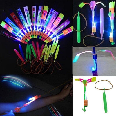〖Follure〗48pc Amazing Led Light Arrow Rocket Helicopter Flying Toy Party Fun Gift Elastic
〖Follure〗48pc Amazing Led Light Arrow Rocket Helicopter Flying Toy Party Fun Gift Elastic