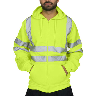 Gobestart Mens Road Work High VisibilityPullover Long Sleeve Hooded Sweatshirt Tops Blouse
Gobestart Mens Road Work High VisibilityPullover Long Sleeve Hooded Sweatshirt Tops Blouse