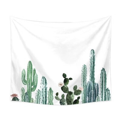 Watercolor Cactus Printed Tapestry Polyester Fabric Hippie Bohemian Print Home Decor Wall Hanging Tapestry Beach Throw Blanket
Watercolor Cactus Printed Tapestry Polyester Fabric Hippie Bohemian Print Home Decor Wall Hanging Tapestry Beach Throw Blanket