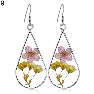 Fashion Women Dried Flowers Dangle Ear Drops Teardrop Hook Earrings Jewelry Gift
Fashion Women Dried Flowers Dangle Ear Drops Teardrop Hook Earrings Jewelry Gift