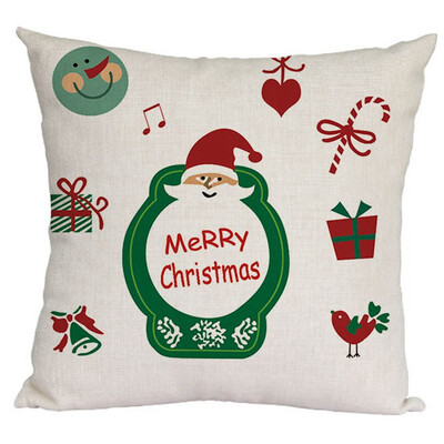 18 X 18 Inch Christmas Pillow Cover Cotton Linen Decorative Pillowcases Holiday Sofa Cushion Cover
18 X 18 Inch Christmas Pillow Cover Cotton Linen Decorative Pillowcases Holiday Sofa Cushion Cover