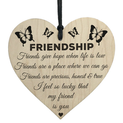 Handmade Wooden Hanging Heart Plaque Pendant Heart Shape Friendship Wine Bottle Decor Pendant Tags Wood Chip Pendants
Handmade Wooden Hanging Heart Plaque Pendant Heart Shape Friendship Wine Bottle Decor Pendant Tags Wood Chip Pendants