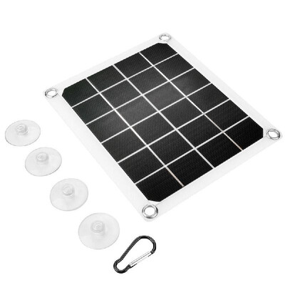 10W 5V Portable Double USB Port Flexible High Efficiency Sunpower Polycrystalline Solar Panel Power Kit
10W 5V Portable Double USB Port Flexible High Efficiency Sunpower Polycrystalline Solar Panel Power Kit