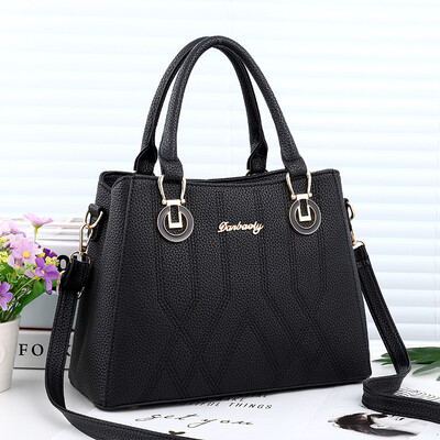 Mother bag middle-aged female middle-aged European&American fashion atmosphere womens shoulder Messenger bag handbag
Mother bag middle-aged female middle-aged European&American fashion atmosphere womens shoulder Messenger bag handbag