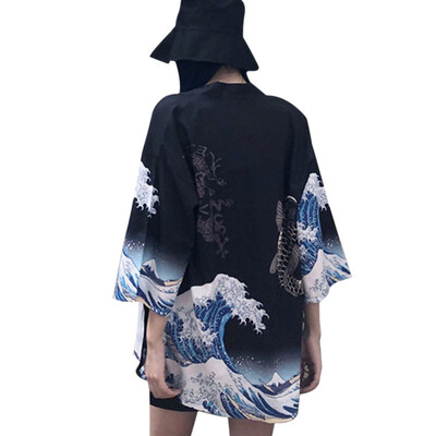 Harajuku Kimono Cardigan 2019 Vintage Casual Summer Printed Chiffon Sunscreen Women Clothing Outerwear Blouse Japanese style
Harajuku Kimono Cardigan 2019 Vintage Casual Summer Printed Chiffon Sunscreen Women Clothing Outerwear Blouse Japanese style