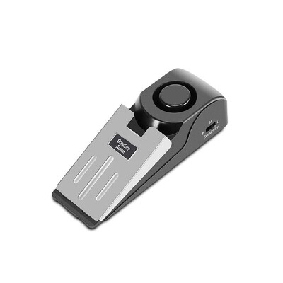 Mini Wireless 120dB Vibration Alarm Alert 3 Sensitivity Levels Adjustable Burglar Alarm Wedge Shaped Door Stopper Blocking System
Mini Wireless 120dB Vibration Alarm Alert 3 Sensitivity Levels Adjustable Burglar Alarm Wedge Shaped Door Stopper Blocking System
