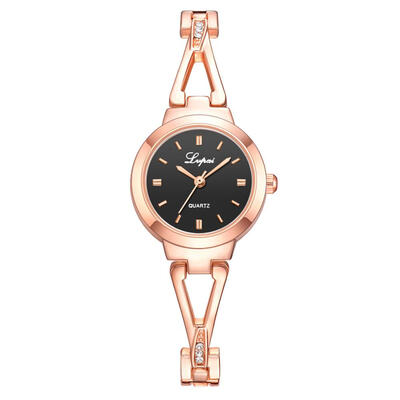 Top Brand Women Watches Rose Gold Dial Ladies Quartz Wristwatch High Quality Alloy Strap Fashion Clock Relojes Para Mujer50
Top Brand Women Watches Rose Gold Dial Ladies Quartz Wristwatch High Quality Alloy Strap Fashion Clock Relojes Para Mujer50