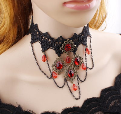Vintage Sexy Collares Punk Tattoo Lace Chokers Necklaces For Women party Gothic Velvet Chocker Necklace Collier Femme
Vintage Sexy Collares Punk Tattoo Lace Chokers Necklaces For Women party Gothic Velvet Chocker Necklace Collier Femme