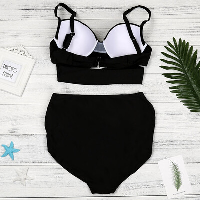 Roseonmyhand Womens Bikini Set High Waist Solid Padded Swimwear Swimsuit Bathing Plus Size
Roseonmyhand Womens Bikini Set High Waist Solid Padded Swimwear Swimsuit Bathing Plus Size