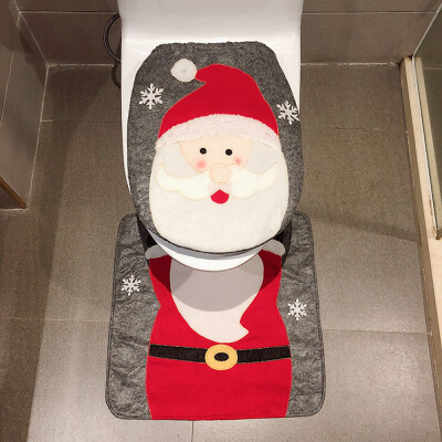 Siaonvr 2PCS Set Fancy Snowman Toilet Lid And Carpet Bathroom Set Christmas Decoration
Siaonvr 2PCS Set Fancy Snowman Toilet Lid And Carpet Bathroom Set Christmas Decoration