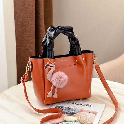 Bucket ladies fashion slanting bag Flamingo handbag Korean version ins Super Fire Fairy one-shoulder bag
Bucket ladies fashion slanting bag Flamingo handbag Korean version ins Super Fire Fairy one-shoulder bag