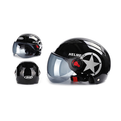 Bike Motorcycle Half Face Helmet Sunscreen Ultraviolet-proof Protective Unisex Protective Gears Motorcycle Accessories
Bike Motorcycle Half Face Helmet Sunscreen Ultraviolet-proof Protective Unisex Protective Gears Motorcycle Accessories