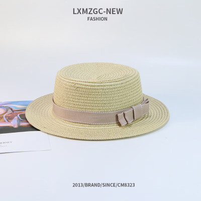 Summer new parent hat British Encyclopaedia casual outdoor sun-proof sun hat flat top bow braided straw hat
Summer new parent hat British Encyclopaedia casual outdoor sun-proof sun hat flat top bow braided straw hat