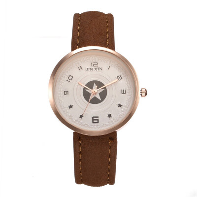 Simple Female Watch Featuring A Star Pattern And Roman Numerals Womens Watches Bayan Kol Saaty Fashion High Quality Clock
Simple Female Watch Featuring A Star Pattern And Roman Numerals Womens Watches Bayan Kol Saaty Fashion High Quality Clock