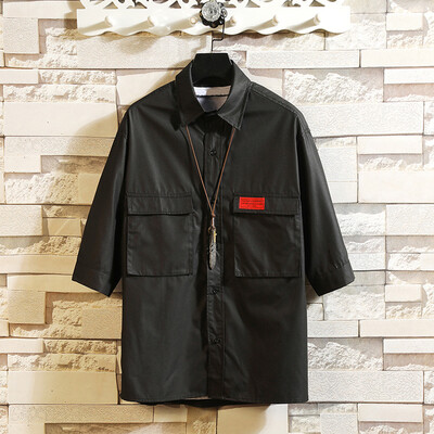 Tailored Mens Casual Fashion Military Pure Color Pocket Three Quarter Sleeve Shirt Tops
Tailored Mens Casual Fashion Military Pure Color Pocket Three Quarter Sleeve Shirt Tops