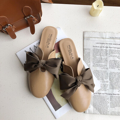 Sandals women wear 2019 new spring&summer Joker Korean bow flat-bottomed square head half lazy Mueller shoes
Sandals women wear 2019 new spring&summer Joker Korean bow flat-bottomed square head half lazy Mueller shoes