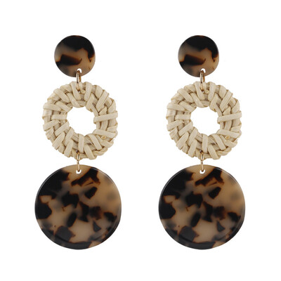 Flashbuy Trendy Acrylic Acetate Earrings for Women Resin Metal Statement Drop Earrings Fashion Rattan Marble Pattern Jewelry
Flashbuy Trendy Acrylic Acetate Earrings for Women Resin Metal Statement Drop Earrings Fashion Rattan Marble Pattern Jewelry