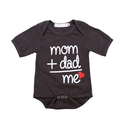 Newborn Outfits Baby Boys Girls Bodysuits Summer Letter Print Short Sleeve Infant Kids Playsuit 2019 New Baby Boys Clothes
Newborn Outfits Baby Boys Girls Bodysuits Summer Letter Print Short Sleeve Infant Kids Playsuit 2019 New Baby Boys Clothes