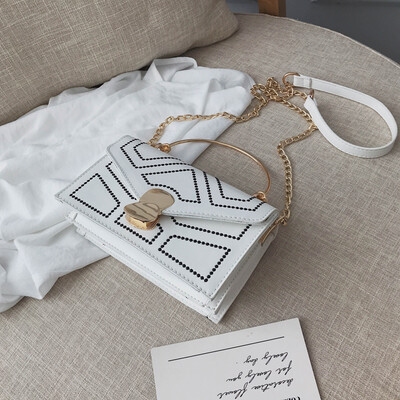 Foreign style small bag women 2019 new wave portable Korean shoulder bag fashion chain slung small square bag
Foreign style small bag women 2019 new wave portable Korean shoulder bag fashion chain slung small square bag