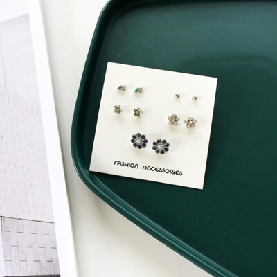 Earrings for Women Stars Heart Flowers Cute Stud Earrings Set Girls Personality Pearl Earrings Jewelry Gifts
Earrings for Women Stars Heart Flowers Cute Stud Earrings Set Girls Personality Pearl Earrings Jewelry Gifts