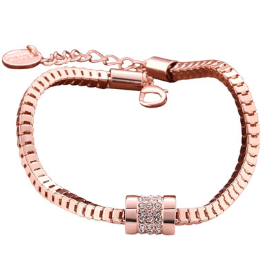 Fashion Simple Inlaid Zircon Rose Gold Bracelet Personality Accessory Pair Unisex Bracelet Jewellery Hot Gift
Fashion Simple Inlaid Zircon Rose Gold Bracelet Personality Accessory Pair Unisex Bracelet Jewellery Hot Gift
