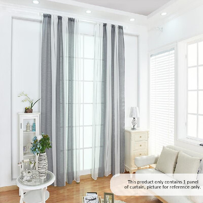 39 79 inches Cotton Linen Semi-Blackout Stripe Pattern Window Curtain Panel Living Room Bedroom Hotel Divider Voile Curtain with
39 79 inches Cotton Linen Semi-Blackout Stripe Pattern Window Curtain Panel Living Room Bedroom Hotel Divider Voile Curtain with