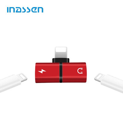 iNassen 2 in 1 Lightning Adapter Splitter iPhone 7 8 X 7Plus 8Plus iPad Double Ports for Dual Lightning Headphone Audio Charge
iNassen 2 in 1 Lightning Adapter Splitter iPhone 7 8 X 7Plus 8Plus iPad Double Ports for Dual Lightning Headphone Audio Charge