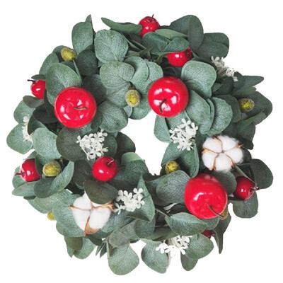Artificial Wreath Garland Natural Artificial Plants Flower Wall Fence Realistic Fake Hanging Wreath Autumn Fall Wreath for Christm
Artificial Wreath Garland Natural Artificial Plants Flower Wall Fence Realistic Fake Hanging Wreath Autumn Fall Wreath for Christm
