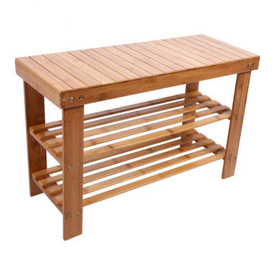 Greensen 2 Tier Modern Bamboo Multifuction Shoe Rack Storage Organiser Bench Shelf Stand
Greensen 2 Tier Modern Bamboo Multifuction Shoe Rack Storage Organiser Bench Shelf Stand