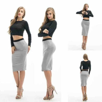 Women 2 Piece Bodycon Two Piece Crop Top&Skirt Set Bandage Dress Party Lot
Women 2 Piece Bodycon Two Piece Crop Top&Skirt Set Bandage Dress Party Lot