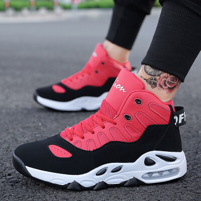 High-top fallwinter sneakers regular mens basketball shoes anti-slip shock-absorbing air cushion shoes breathable wear-resistant
High-top fallwinter sneakers regular mens basketball shoes anti-slip shock-absorbing air cushion shoes breathable wear-resistant