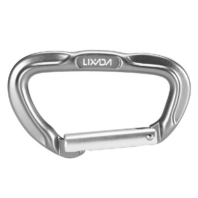 Lixada 24KN Straight Gate Carabiner Non-locking Climbing Carabiner Hammocks Backpacking Key Nose Carabiner
Lixada 24KN Straight Gate Carabiner Non-locking Climbing Carabiner Hammocks Backpacking Key Nose Carabiner