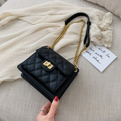 Summer new Xiaoxiang wind texture chain Baolingge single shoulder slanting temperament Korean version bag female 2019 tide
Summer new Xiaoxiang wind texture chain Baolingge single shoulder slanting temperament Korean version bag female 2019 tide