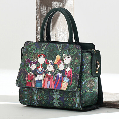2017 summer new forest printing mobile handbags Korean fashion single shoulder diagonal portable shell bag
2017 summer new forest printing mobile handbags Korean fashion single shoulder diagonal portable shell bag