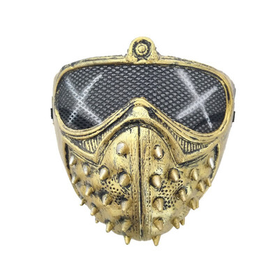Halloween Mysterious Stage Mask With Rivets Cool Street Style For Man Black Gold Party Face Plastic Masks Accessories
Halloween Mysterious Stage Mask With Rivets Cool Street Style For Man Black Gold Party Face Plastic Masks Accessories