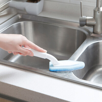 Toponeto Universal Kitchen Bathroom Long Handle Multifunctional Triangular Sponge Brush
Toponeto Universal Kitchen Bathroom Long Handle Multifunctional Triangular Sponge Brush