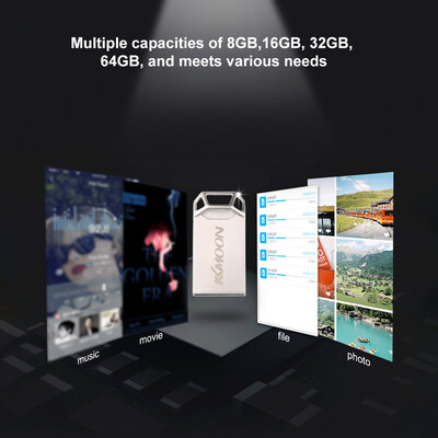 KKmoon USB Flash Drive USB30 Mini Portable U Disk 16GB Pendrives Car Pen Drive Silver for PC Laptop
KKmoon USB Flash Drive USB30 Mini Portable U Disk 16GB Pendrives Car Pen Drive Silver for PC Laptop
