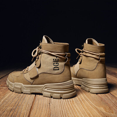 Mens shoes summer Korean version of high Martin mens boots in the help of tooling boots autumn rhubarb boots
Mens shoes summer Korean version of high Martin mens boots in the help of tooling boots autumn rhubarb boots