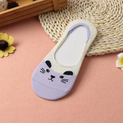 New Fashion Women Cotton Socks Cute Cat Cartoon Pattern Loafer Boat Invisible Liner Low Cut Non-Slip Casual Socks
New Fashion Women Cotton Socks Cute Cat Cartoon Pattern Loafer Boat Invisible Liner Low Cut Non-Slip Casual Socks