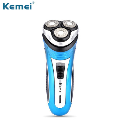 Kemei 3 blades electric shaver razor men professional Rechargeable beard shaving machine electric beard trimmer with 4 plugs
Kemei 3 blades electric shaver razor men professional Rechargeable beard shaving machine electric beard trimmer with 4 plugs